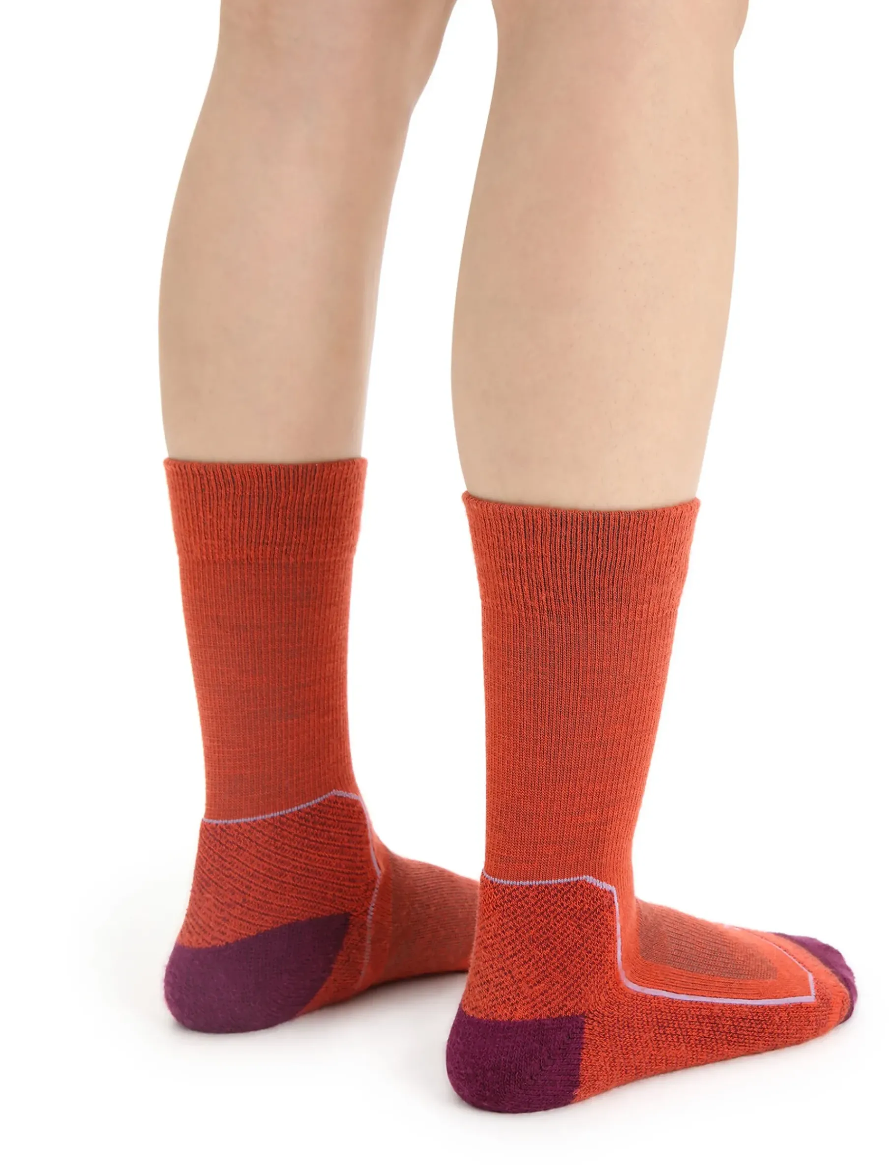 Damen Icebreaker Socken^Merino Hike+ Light Socken Crew Damen