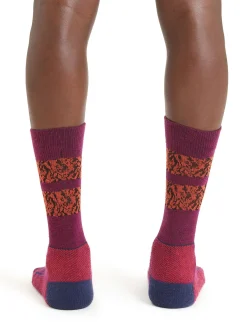 Herren Icebreaker Socken^Merino Hike+ Light Socken Crew Natural Summit Herren