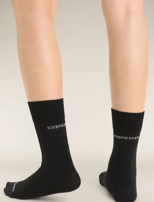 Damen Icebreaker Socken^Merino Hike Liner-Socken Crew Damen
