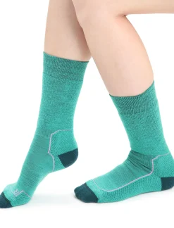 Damen Icebreaker Socken^Merino Hike+ Medium Socken Crew Damen