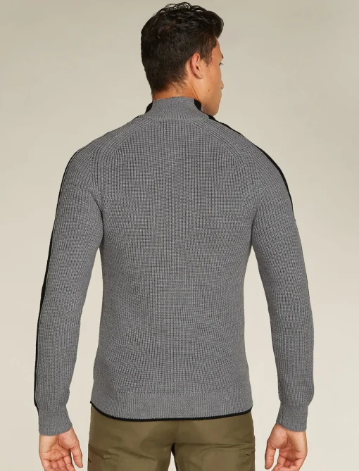 Herren Icebreaker Strickwaren^Merino Lodge Half-Zip-Pullover Herren