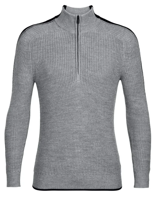 Herren Icebreaker Strickwaren^Merino Lodge Half-Zip-Pullover Herren