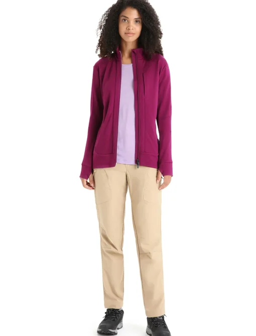 Damen Icebreaker Sweatshirts & Hoodies^Merino Quantum Iii Zip-Jacke Damen