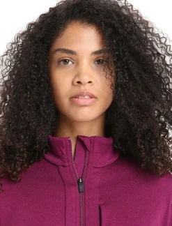 Damen Icebreaker Sweatshirts & Hoodies^Merino Quantum Iii Zip-Jacke Damen