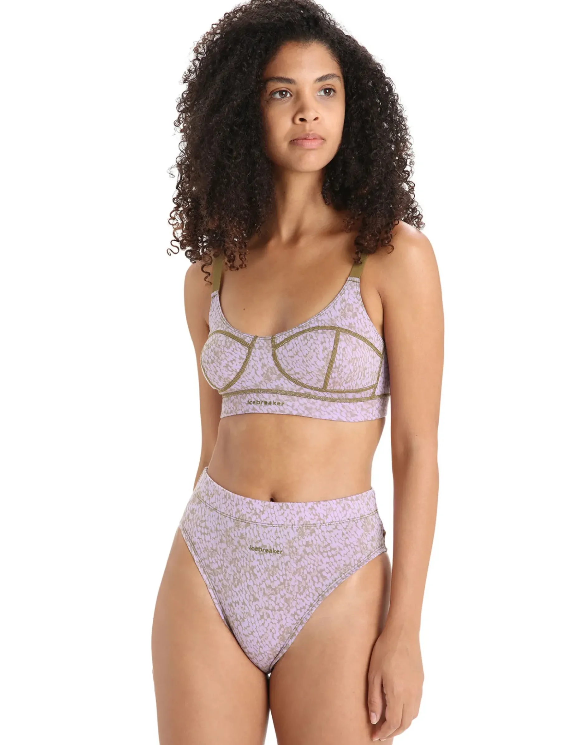 Damen Icebreaker Unterwäsche & Bhs^Merino Queens Clasp Bh Damen