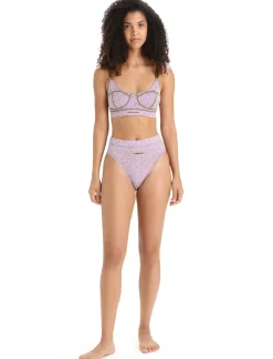 Damen Icebreaker Unterwäsche & Bhs^Merino Queens High Cut Slip Damen