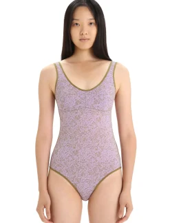 Damen Icebreaker Kurzarmshirts^Merino Queens Tank Bodysuit Damen