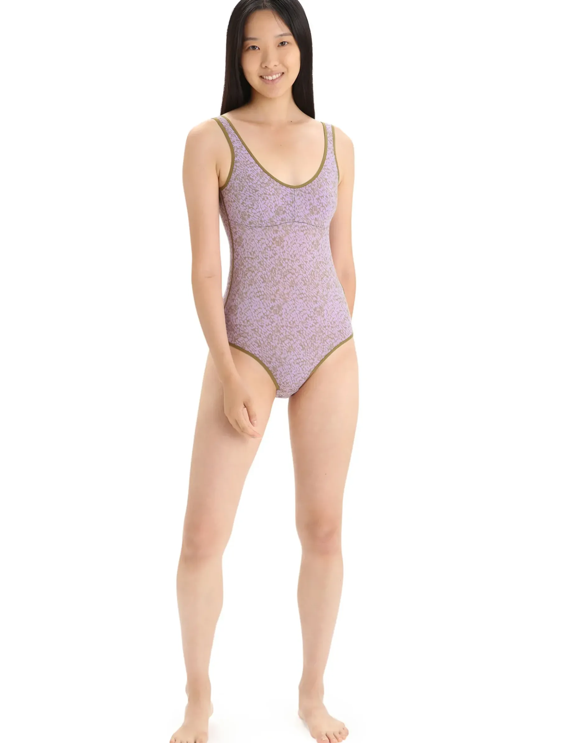 Damen Icebreaker Kurzarmshirts^Merino Queens Tank Bodysuit Damen
