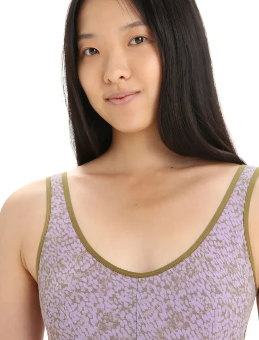 Damen Icebreaker Kurzarmshirts^Merino Queens Tank Bodysuit Damen