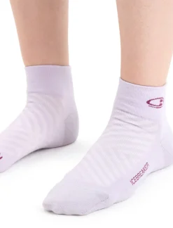 Damen Icebreaker Socken^Merino Run+ Ultralight Socken Mini Damen