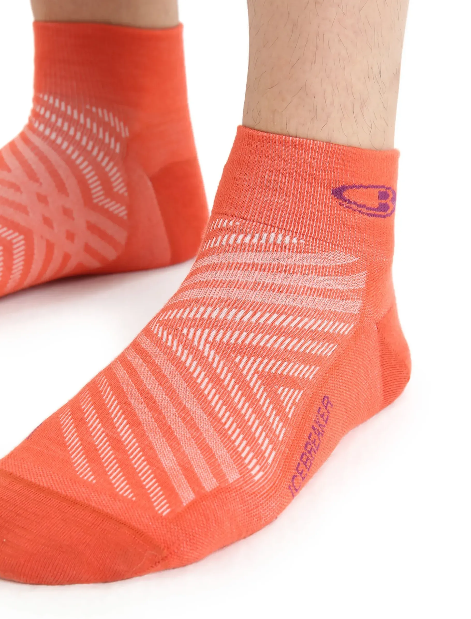 Herren Icebreaker Socken^Merino Run+ Ultralight Socken Mini Herren