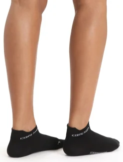 Damen Icebreaker Socken^Merino Run+ Ultralight Socken Micro Damen
