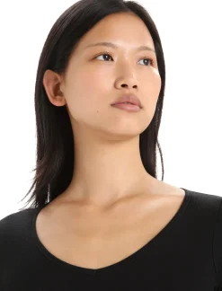 Damen Icebreaker Langärmlige Oberteile^Merino Siren Langarmshirt Sweetheart Damen