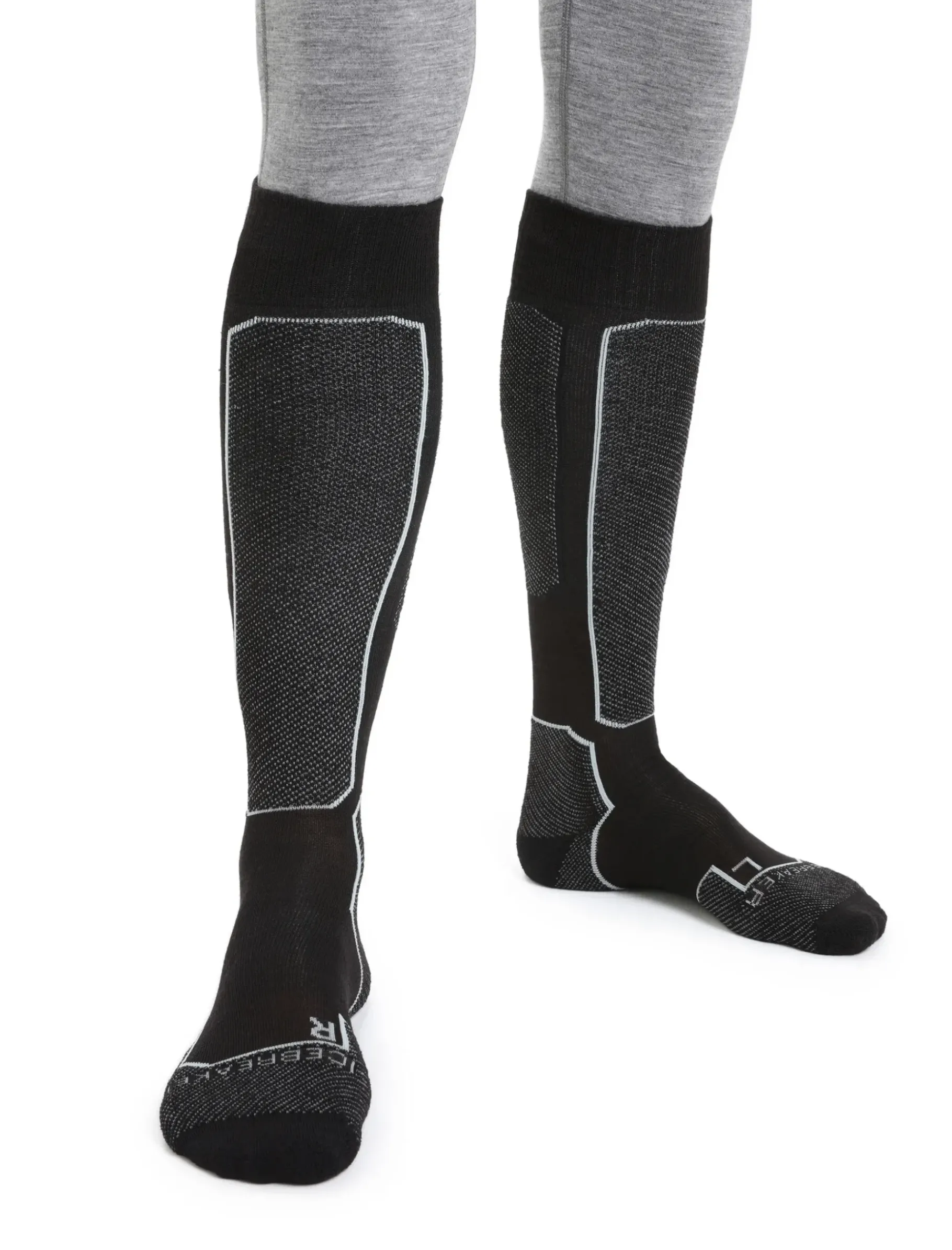 Herren Icebreaker Socken^Merino Ski+ Light Kniestrumpfe Herren
