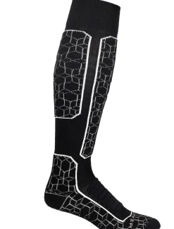 Herren Icebreaker Socken^Merino Ski+ Medium Skistrumpfe Alpine Geo Herren