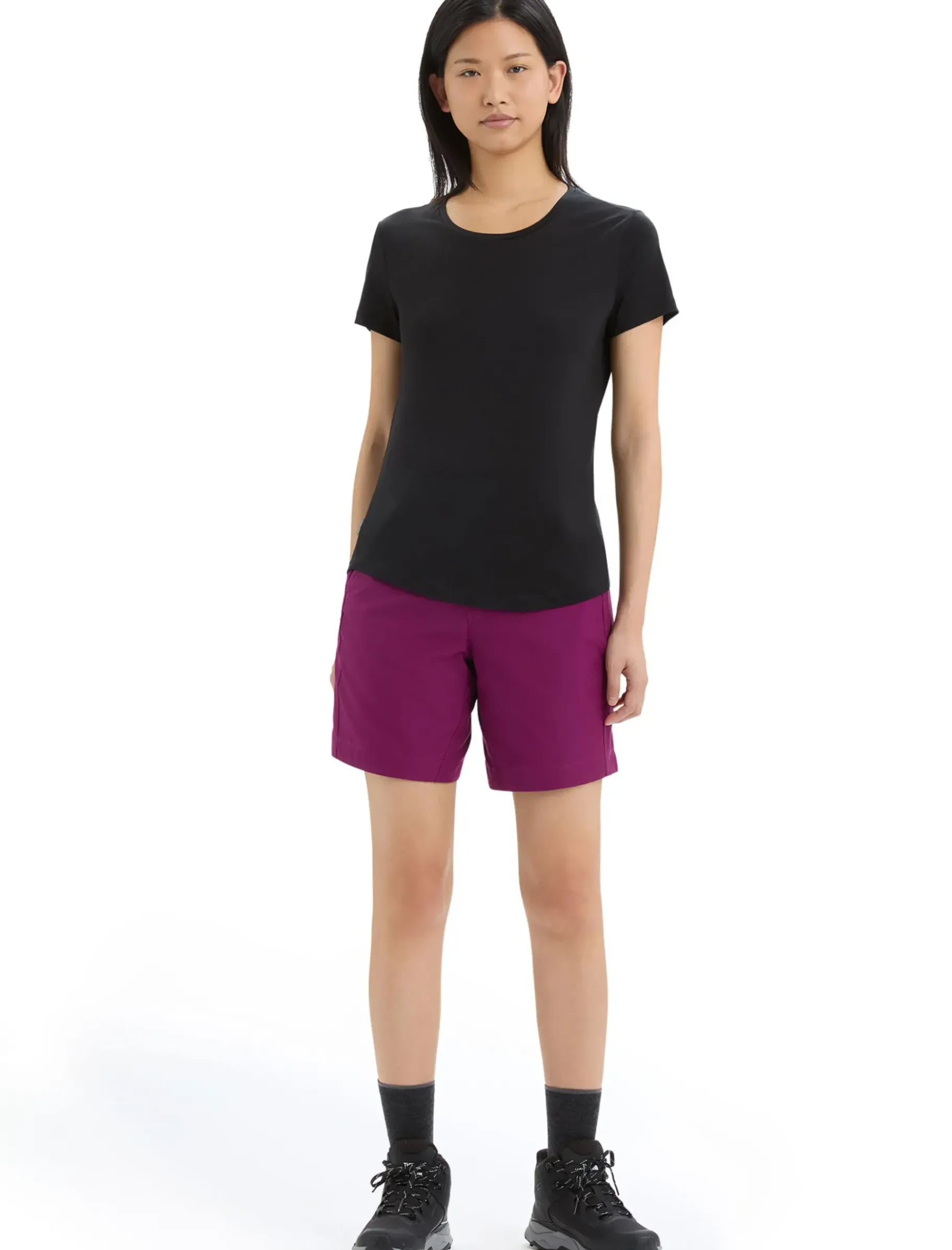Damen Icebreaker Kurzarmshirts^Merino Sphere Ii T-Shirt Damen