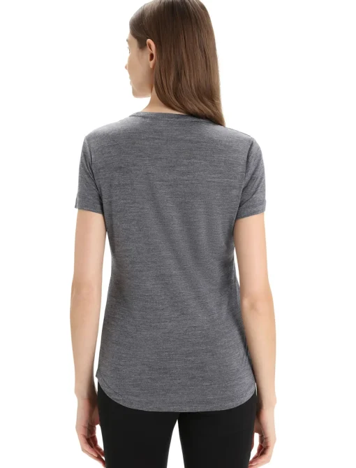 Damen Icebreaker Kurzarmshirts^Merino Sphere Ii T-Shirt Hitt Damen