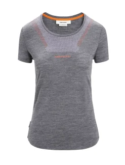 Damen Icebreaker Kurzarmshirts^Merino Sphere Ii T-Shirt Hitt Damen