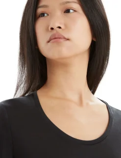 Damen Icebreaker Kurzarmshirts^Merino Sphere Ii T-Shirt Mit U-Ausschnitt Damen