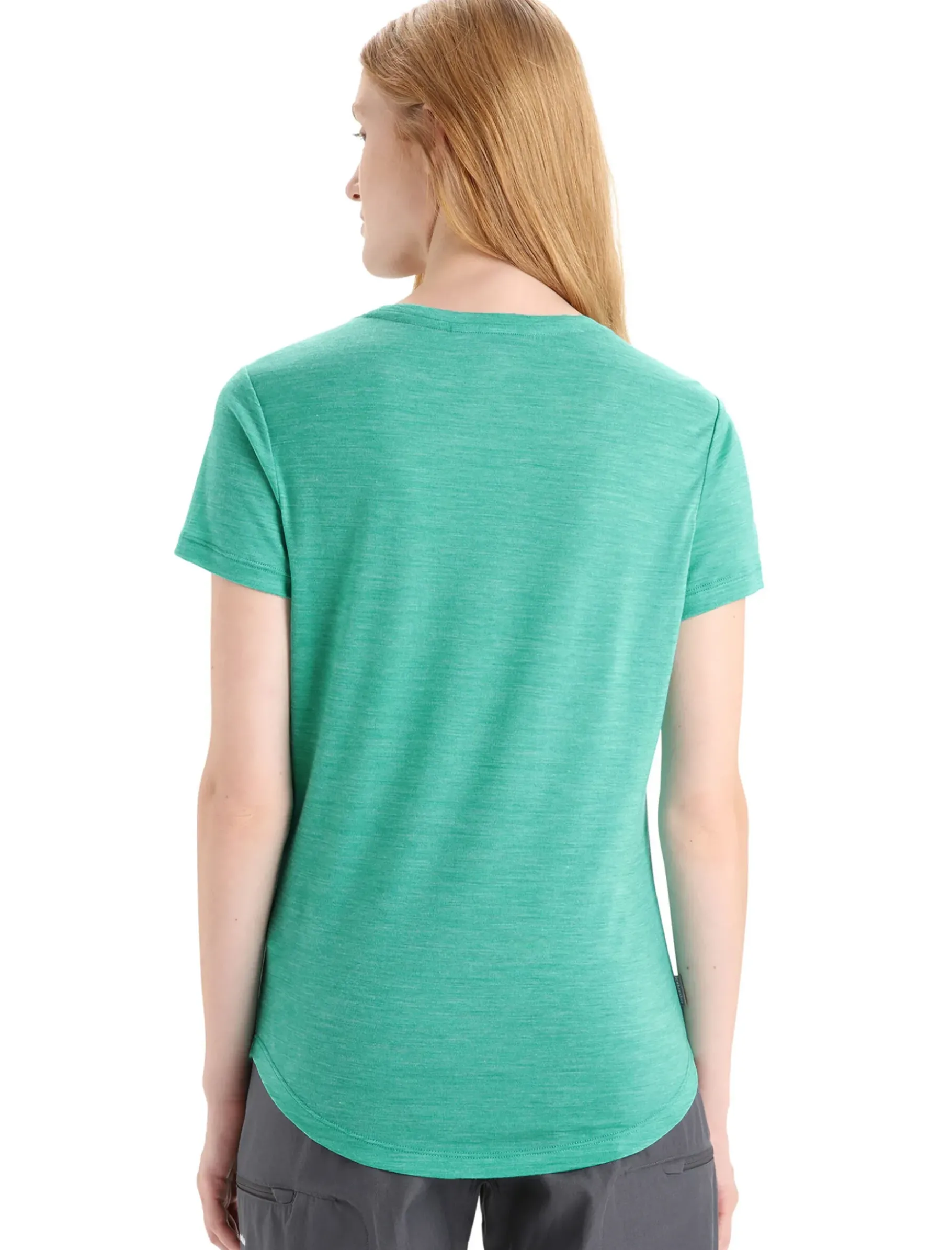 Damen Icebreaker Kurzarmshirts^Merino Sphere Ii T-Shirt Mit U-Ausschnitt Damen