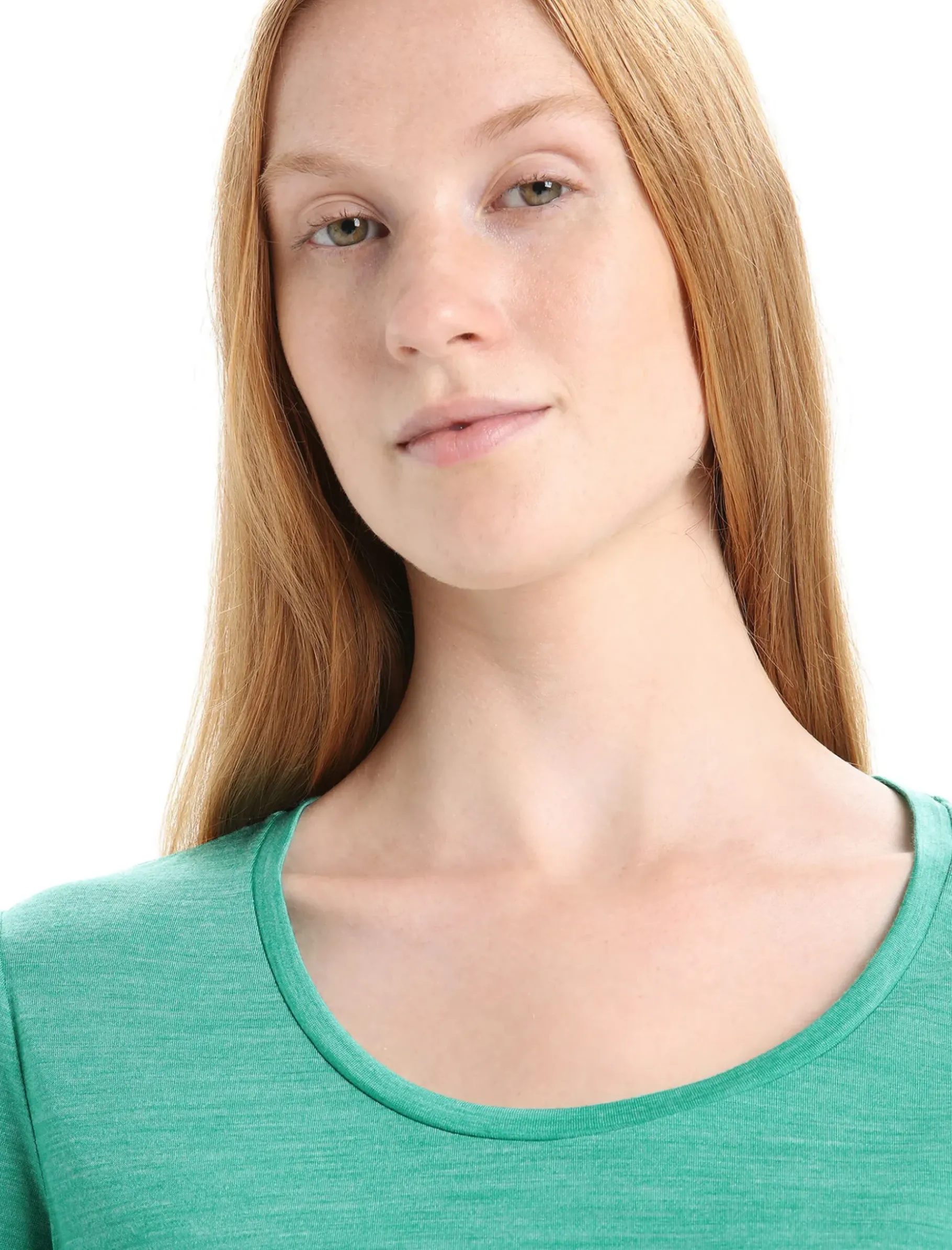 Damen Icebreaker Kurzarmshirts^Merino Sphere Ii T-Shirt Mit U-Ausschnitt Damen