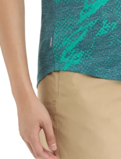 Damen Icebreaker Kurzarmshirts^Merino Sphere Ii T-Shirt Trail Damen