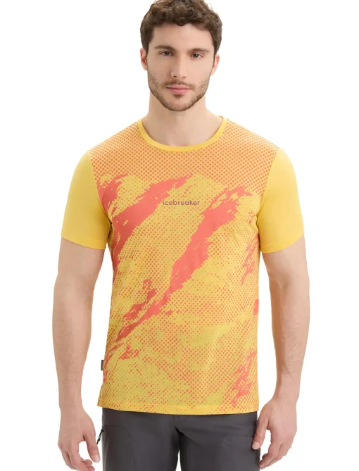 Herren Icebreaker Kurzarmshirts^Merino Sphere Ii T-Shirt Trail Herren