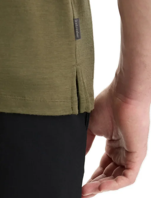 Herren Icebreaker Kurzarmshirts^Merino Tech Lite Ii Polohemd Herren