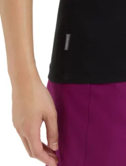 Damen Icebreaker Kurzarmshirts^Merino Tech Lite Ii Polohemd Damen
