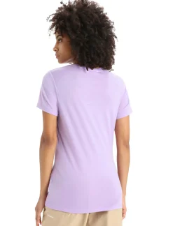 Damen Icebreaker Kurzarmshirts^Merino Tech Lite Ii T-Shirt Spring Run Damen