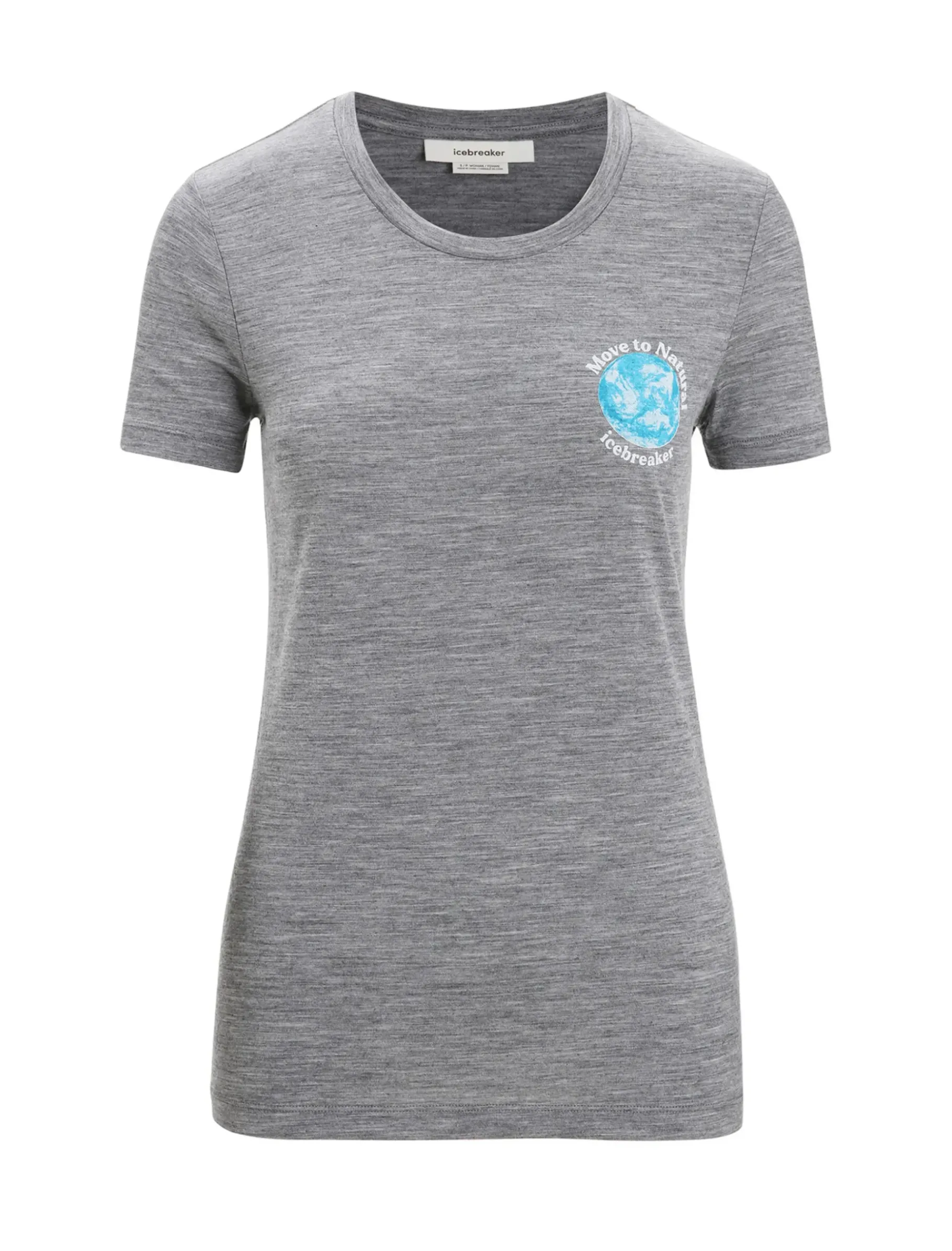 Damen Icebreaker Kurzarmshirts^Merino Tech Lite Ii T-Shirt Earth Damen