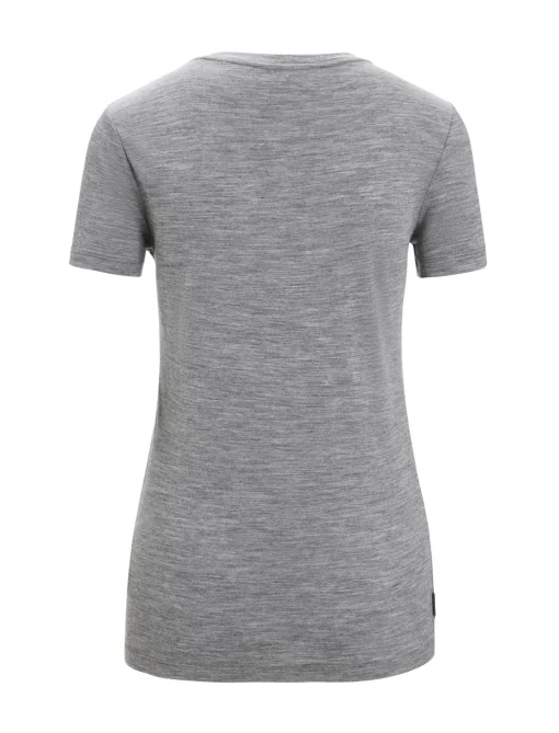 Damen Icebreaker Kurzarmshirts^Merino Tech Lite Ii T-Shirt Earth Damen