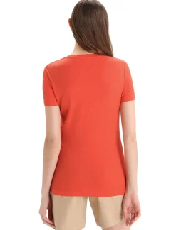 Damen Icebreaker Kurzarmshirts^Merino Tech Lite Ii T-Shirt Mit U-Ausschnitt Swarming Shapes Damen