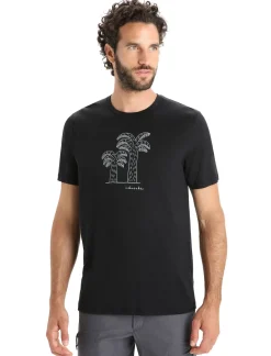 Herren Icebreaker Kurzarmshirts^Merino Tech Lite Ii T-Shirt Giant Ferns Herren