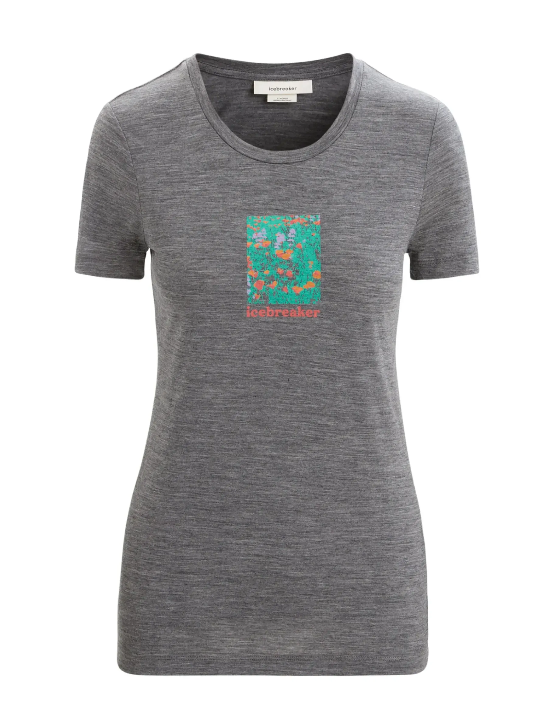 Damen Icebreaker Kurzarmshirts^Merino Tech Lite Ii T-Shirt Wildflower Bloom Damen