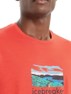 Herren Icebreaker Kurzarmshirts^Merino Tech Lite Ii T-Shirt Trailhead Herren