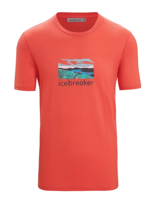 Herren Icebreaker Kurzarmshirts^Merino Tech Lite Ii T-Shirt Trailhead Herren