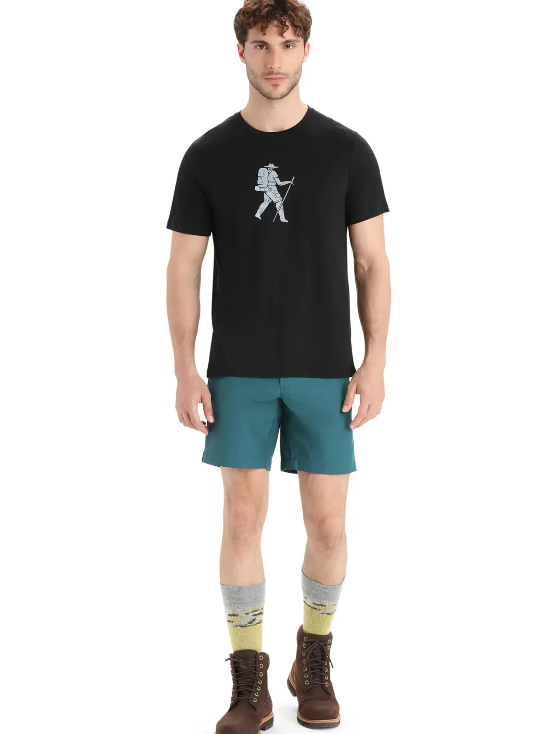 Herren Icebreaker Kurzarmshirts^Merino Tech Lite Ii T-Shirt Trail Hiker Herren