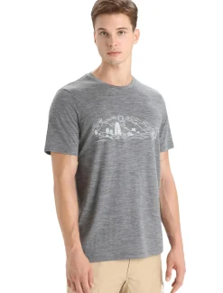 Herren Icebreaker Kurzarmshirts^Merino Tech Lite Ii T-Shirt Nature Sprint Herren