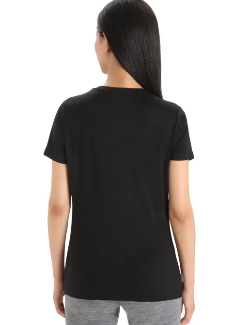 Damen Icebreaker Kurzarmshirts^Merino Tech Lite Ii T-Shirt Damen