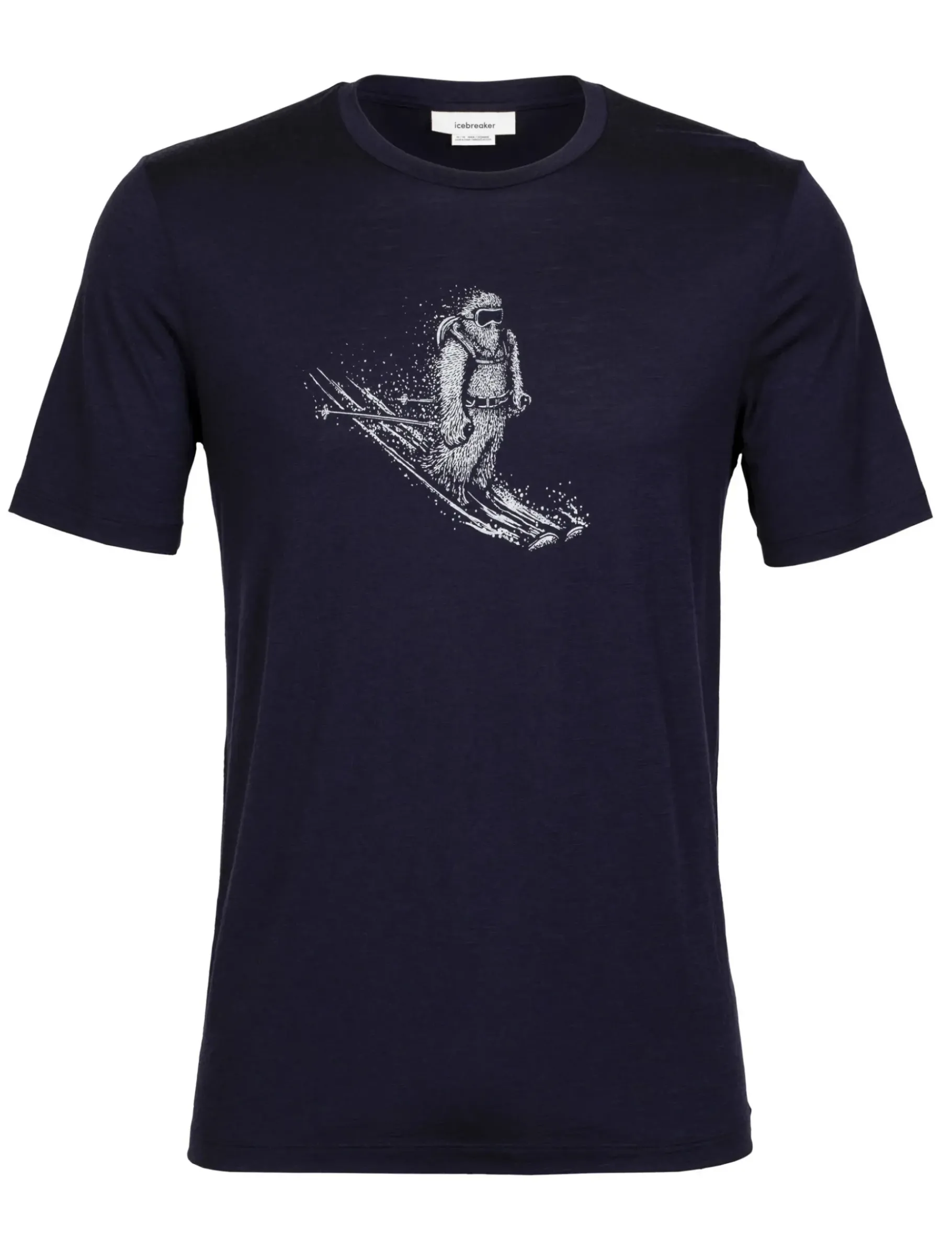 Herren Icebreaker Kurzarmshirts^Merino Tech Lite Ii T-Shirt Skiing Yeti Herren