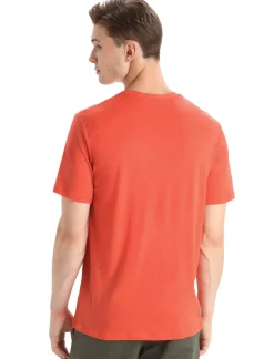 Herren Icebreaker Kurzarmshirts^Merino Tech Lite Ii T-Shirt Ib Essential Logo Herren