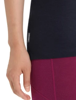 Damen Icebreaker Kurzarmshirts^Merino Tech Lite Ii T-Shirt Moon Phase Damen