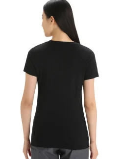 Damen Icebreaker Kurzarmshirts^Merino Tech Lite Ii T-Shirt Mit U-Ausschnitt Plume Damen