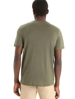 Herren Icebreaker Kurzarmshirts^Merino Tech Lite Ii T-Shirt Earth Herren
