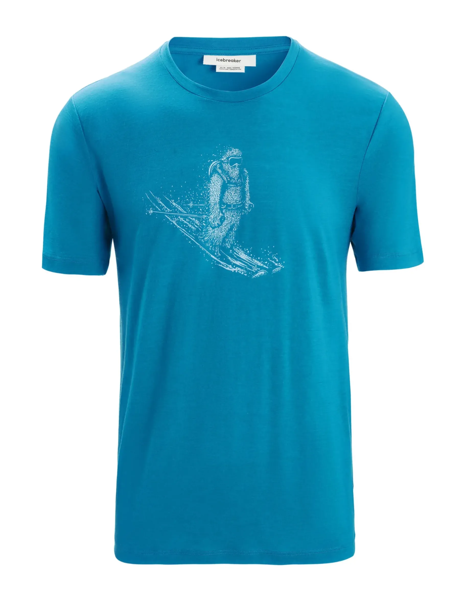 Herren Icebreaker Kurzarmshirts^Merino Tech Lite Ii T-Shirt Skiing Yeti Herren