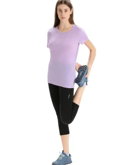 Damen Icebreaker Kurzarmshirts^Merino Tech Lite Ii T-Shirt Damen