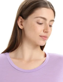 Damen Icebreaker Kurzarmshirts^Merino Tech Lite Ii T-Shirt Damen