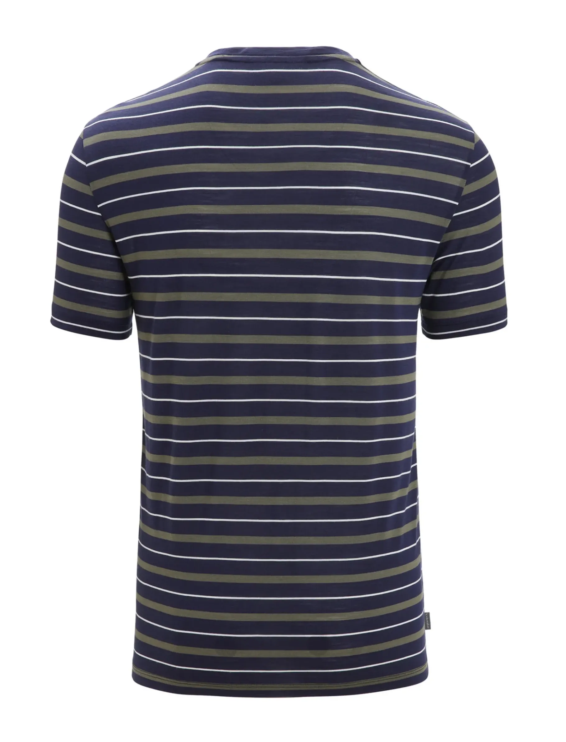 Herren Icebreaker Kurzarmshirts^Merino Wave T-Shirt Stripe Herren