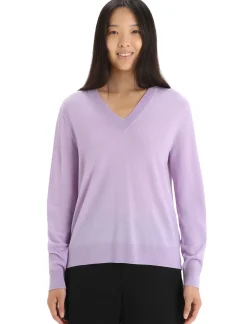 Damen Icebreaker Strickwaren^Merino Wilcox Sweater Damen